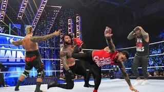 The Bloodline Destroys Roman Reigns at WWE SmackDown Highlights | WWE Highlights Today