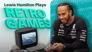 Lewis Hamilton Plays Retro Video Games from His Childhood! 🎮