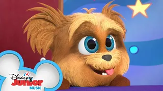 Chin Up, Pups 🐶 | Music Video | Puppy Dog Pals | Disney Junior