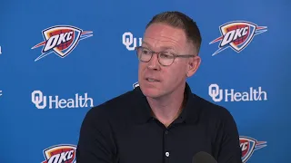 OKC Thunder end-of-season media availability