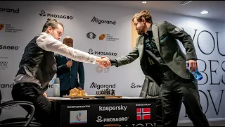 Ian Nepomniachtchi (2782) vs Magnus Carlsen (2855) || World Chess Championship 2021 - R1