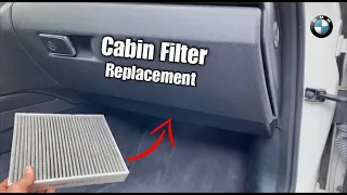 How To Replace Cabin Air Filter On Bmw F30