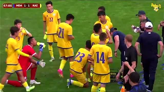 Молдова U18 - Казахстан U18  (обзор матча)