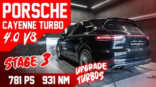 Porsche Cayenne 4.0 Turbo | Upgrade Turbos | Stage 3 | Dyno | mcchip-dkr