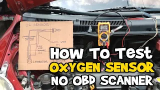 How To Check Bad OXYGEN SENSOR using Voltmeter | Paano icheck ang Oxygen Sensor gamit ang MultiMeter