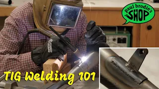 How to TIG Weld - Everything you need to know // Paul Brodie's Shop
