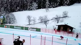 Kitzbühel 2016-Aksel Lund Svindal a few seconds before crash