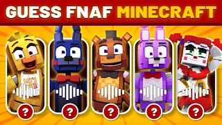 Guess The FNAF Character by Minecraft Animation - Fnaf Quiz | Five Nights At Freddys
