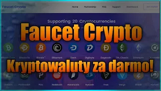 Faucet Crypto 💰 KRYPTOWALUTY za Darmo! Najlepszy kranik z aż 20 kryptowalutami! Zarabianie | 2021 PL