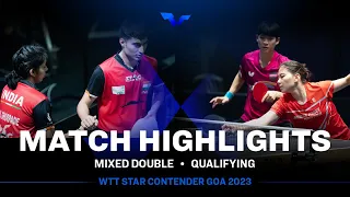 Park G./Yoon H. vs Yashaswini G./Payas J. | XD Qual | WTT Star Contender Goa 2023