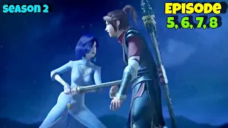 Battle Through The Heavens S2 Episode 5, 6, 7, 8 Explained in Hindi | Btth Season 2