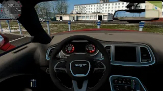 Dodge Challenger SRT Hellcat 2016 | City Car Driving | Logitech G29