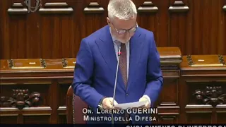 Question Time del Ministro della Difesa Lorenzo Guerini su #Carabinieri #Piacenza