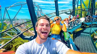 Visiting Six Flags Great America In Illinois! POV Of ALL Rides, My Childhood Thrill Park