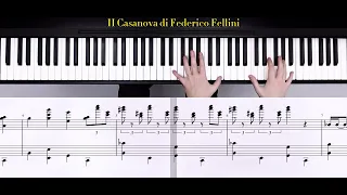 Piano Performance－II Casanova di Federico Fellini