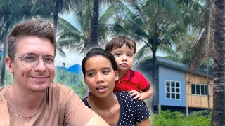 Our new Tiny House on  the Mountain in the Philippines is completed! English vlog.