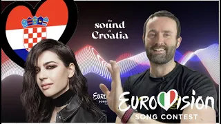 🇭🇷 Mia Dimšič "Guilty Pleasure" REACTION | Croatia | Eurovision 2022