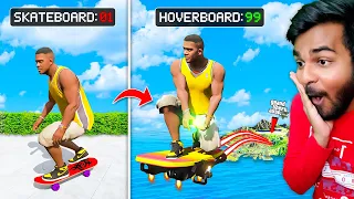 Upgrading SKATEBOARD to GOD HOVERBOARD in GTA 5🚀Vera Level Fun🤣Gta 5 tamil | Gta Tamilan