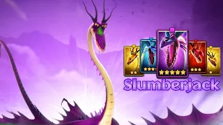 Slumberjack - New Hybrid Dragon Gameplay | Dragons: Titan Uprising