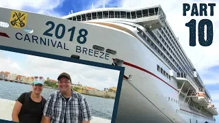 Carnival Breeze Cruise Vlog 2018 - Part 10: Curaçao Freebie Shopping, Dinner, 88 Keys - ParoDeeJay