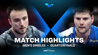 Simon Gauzy vs Dimitrij Ovtcharov | MS | WTT Contender Lima 2022 | (QF)