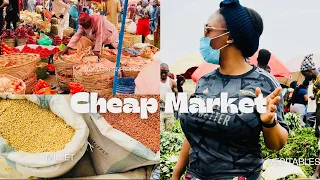 Cheapest Food Stuff Market In Abuja Nigeria❤️( Gosamarket)#foodstuff#market#errand