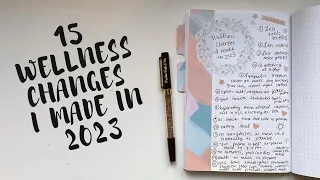 15 Wellness Changes I made in 2023 | Creative Faith & Co.