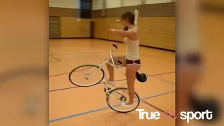 Viola Brand Has Amazing Cycling Skills