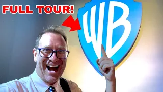 Warner Brothers Studios FULL TOUR | Is This Our Best Edited Video EVER?! We Show All The Clips