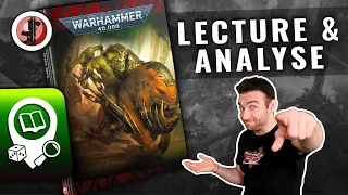 Lecture & Analyse codex Orks  pour warhammer 40.000