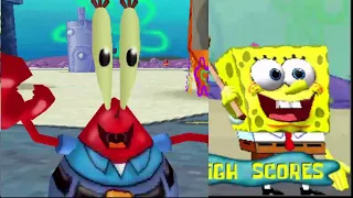 The 3-D Groove Spongebob Games