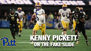 Kenny Pickett On The Fake Slide