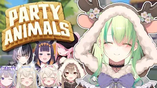 【PARTY ANIMALS】 Battling HoloEN in silly animal party games!