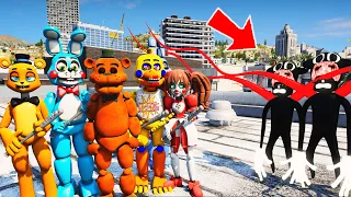 FREDDY FASBER AND ANIMATRONIKS SAVE ROCKSTAR CHIC GTA 5 MODS