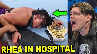 Rhea Ripley in Hospital After Injury on RAW as Dominik Mysterio is Shocked - WWE News