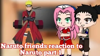 Naruto friends reaction to Naruto part 1 🇷🇺/🇬🇧
