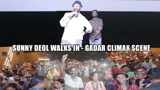Sunny Deol Walks In | Gadar Climax Scene | Chitra Cinemas Dadar Interval Discussion