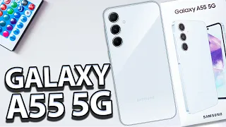 GALAXY A55 5G UNBOXING e PRIMEIRAS IMPRESSÕES | Rafael Nunes