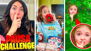 3 CHALLENGE CON MAMMAGIULIA E FIGLIACHIARA - PAUSA CHALLENGE, NASCONDINO, CIBO DOLCE VS CIBO SALATO!