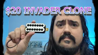 I installed a $20 Invader Clone Pickup in my Legator Ninja