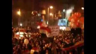 Christians & Muslims unite for peaceful demonstration Tahrir Square Cairo Egypt 2 of 4