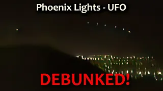 Phoenix Lights UFO Event Debunked - March 13, 1997