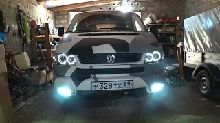 VW T4 НОВЫЕ ТЮНИНГ ФАРЫ-NEW TUNING HEADLIGHTS