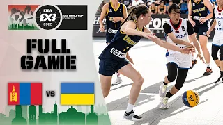 Mongolia v Ukraine | Women | Full Game | FIBA 3x3 U18 World Cup 2022