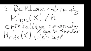 Dmitry Kaledin - 1/3 Motives from the Non-commutative Point of View