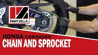 Chain and Sprocket Replacement | Honda CBR | Partzilla.com