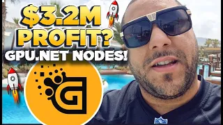 🔥 GPU.Net 🔥NODE SALE! If This COIN REACHES $100 YOU MAKE $3.2 MILLION! 😯 JUST ONE NODE! 😯 (URGENT!!)