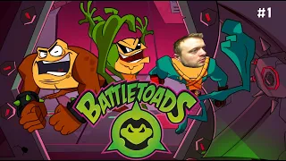 Боевые жабы снова в деле. Battletoads #1