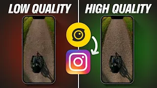 How To Export High Quality Insta360 Videos For Instagram | Tutorial #Shorts