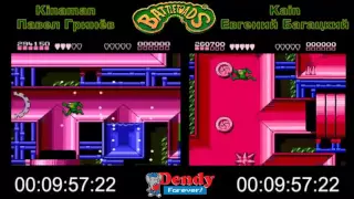 Battletoads NES (Speed Run Tournament Kain vs Kinaman 1/4)